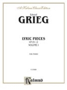 Lyric Pieces Opus 12 Volume 1 by Grieg Edvard for Piano