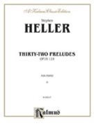 32 Preludes Opus 119 by Heller Stephen for Piano