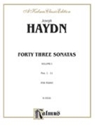 Sonatas Volume 1 #1-11 by Haydn for Piano