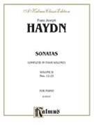 Sonatas Volume 2 #12-23 by Haydn for Piano