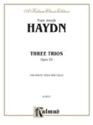 Three Trios Op. 53 by Haydn Joseph for String Trio