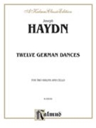 12 German Dances by Haydn Joseph for String Trio