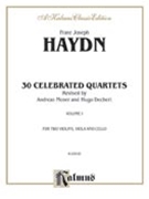 30 Celebrated String Quartets Volume 1 by Haydn Joseph - Moser and Dechert - for Str Quartet