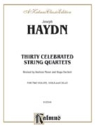 30 Celebrated String Quartets Volume 2 by Haydn Joseph - Moser and Dechert - for Str Quartet