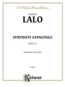 Symphonie Espagnole by Lalo Edouard for Violin and Piano