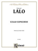 Concerto in D minor by Lalo Edouard for Cello