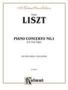 Concerto #1 E-flat Major by Liszt Franz for 2 Piano 4 Hands