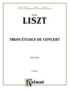 3 Concert Etudes by Liszt Franz for Piano
