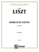 Soirees De Vienne by Liszt Franz for Piano