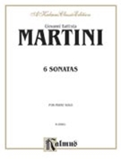 Six Sonatas by Martini Giovanni Battista for Piano