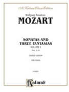 Sonatas Volume A #1-10 by Mozart Wolfgang Amadeus for Piano