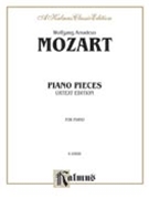Various Pieces by Mozart Wolfgang Amadeus for Piano