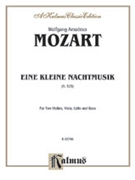 Eine Kleine Nachtmusik K. 525 by Mozart Wolfgang Amadeus for String Quintet