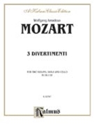 Divertimenti K. 136 137 138 by Mozart Wolfgang Amadeus for String Quartet