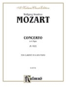 Concerto In A Major K622 by Mozart Wolfgang Amadeus for Clarinet Solo