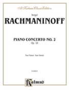 Concerto #2 Opus 18 C Minor by Rachmaninoff Sergei for 2 Piano 4 Hands