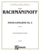 Concerto #3 Opus 30 D Minor by Rachmaninoff Sergei for 2 Piano 4 Hands