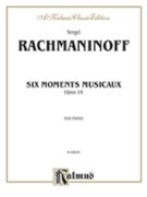 Moments Musicaux Opus 16 by Rachmaninoff Sergei for Piano