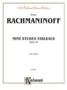 Etudes Tableaux Opus 39 by Rachmaninoff Sergei for Piano