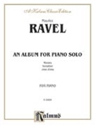 Album For Piano Solo by Ravel Maurice for Piano