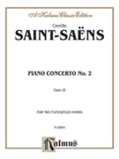 Concerto #2 Opus 22 G Minor by Saint-Saens Camille for 2 Piano 4 Hands