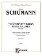 Complete Works V 1 by Schumann - Schumann Clara - for Piano