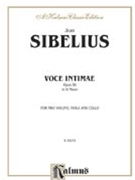 Voces Intimae Opus 56 by Sibelius for Str Quartet