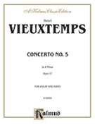 Violin Concerto No. 5 by Vieuxtemps Henri for Violin
