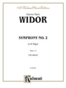 Symphony #2 In D Opus 13 #2 by Widor Charles-Marie for Organ Solo