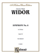 Symphony #6 In G Minor Opus 42 by Widor Charles-Marie for Organ Solo