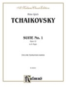 Suite #1 Opus 43 by Tchaikovsky Pyotr Ilyich for 1 Piano 4 Hands