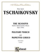 Seasons Military March Momento Lirico by Tchaikovsky Pyotr Ilyich for Piano