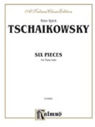 Six Pieces Opus 51 59 by Tchaikovsky Pyotr Ilyich for Piano