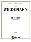 Forty-five Etudes by Weidemann Lori for Oboe