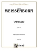 Capriccio Op. 14 by Weissenborn Julius for Bassoon and Piano