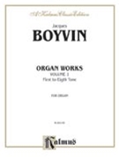 Organ Works Volume 1 by Boyvin Jacques for Organ