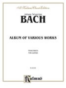 Album of Various Works Transcribed for Guitar by Bach Johann Sebastian for Guitar
