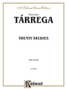 Twenty Studies for Guitar by Tarrega Francisco for Guitar