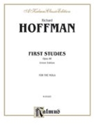 First Studies Op. 86 by Hofmann Richard for Viola