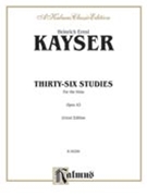Thirty-six Studies Op. 43 by Kayser Heinrich Ernst for Viola