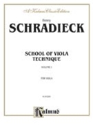 School Of Viola Technique Volume 1 by Schradieck Henry for Viola Method