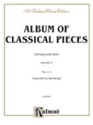 Album of Classical Pieces Volume II by Klengel - Julius Klengel - for Viola