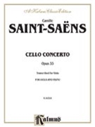 Cello Concerto Op. 33 by Saint-Saens Camille for Viola