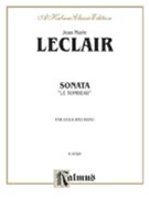 Sonata le Tombeau by Leclair Jean-Marie for Viola and Piano