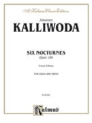 6 Nocturnes Opus 186 by Kalliwoda Johann Wenzel for Viola and Piano (Urtext)