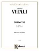 Chaconne in G Minor by Vitali Tomaso Antonio for Violin