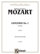 Violin Concerto No. 1 K. 207 by Mozart Wolfgang Amadeus for Violin