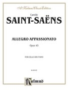Allegro Appassionato Op. 43 by Saint-Saens Camille for Cello