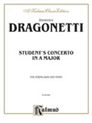 Concerto In A Major by Dragonetti Domenico for String Bass and Piano
