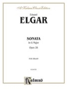 Sonata in G Major (Urtext) by Elgar Edward for Organ
